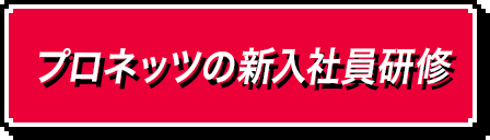 プロネッツの新入社員研修