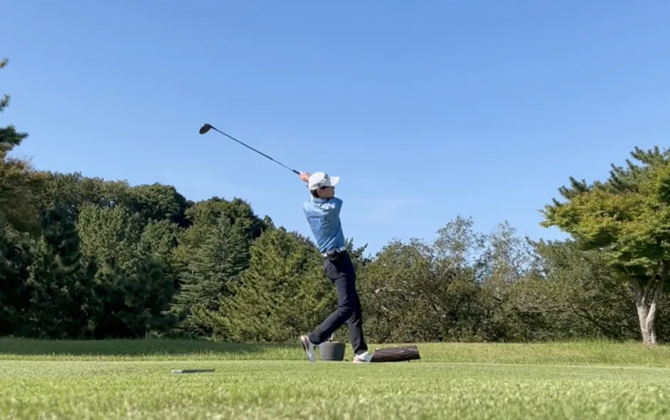 ゴルフコンペの様子