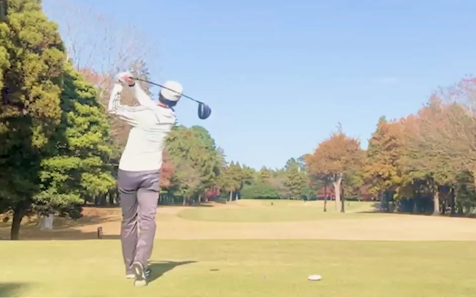 ゴルフコンペの様子